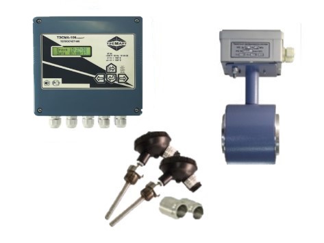 Теплосчетчик ТЭСМА-106 Дм 15 ПРПМ + термометры ТЭСМА-К
