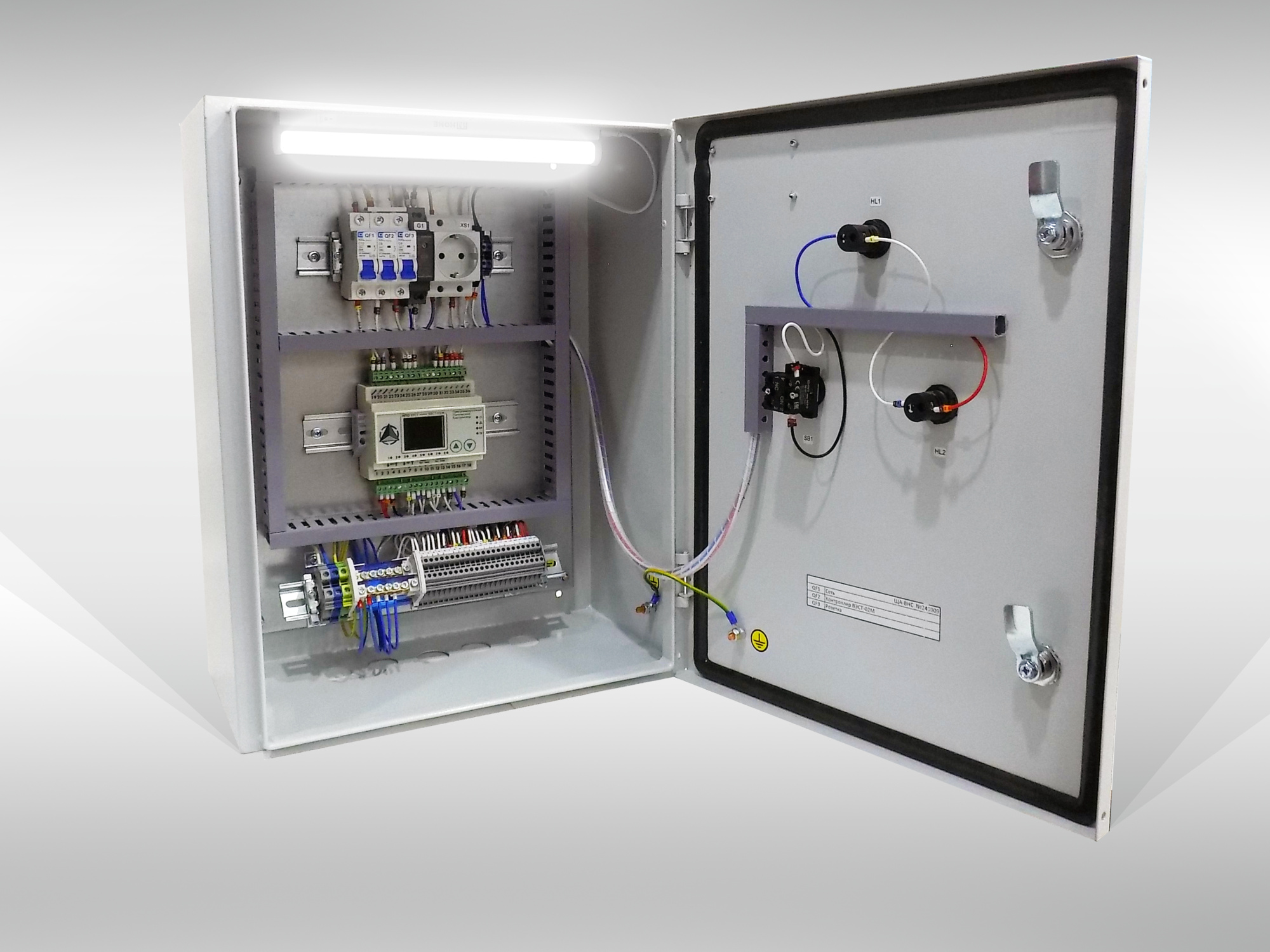 Комплект щитов ЩА-ВНС, ЩС-ВНС для 3-х насосов 