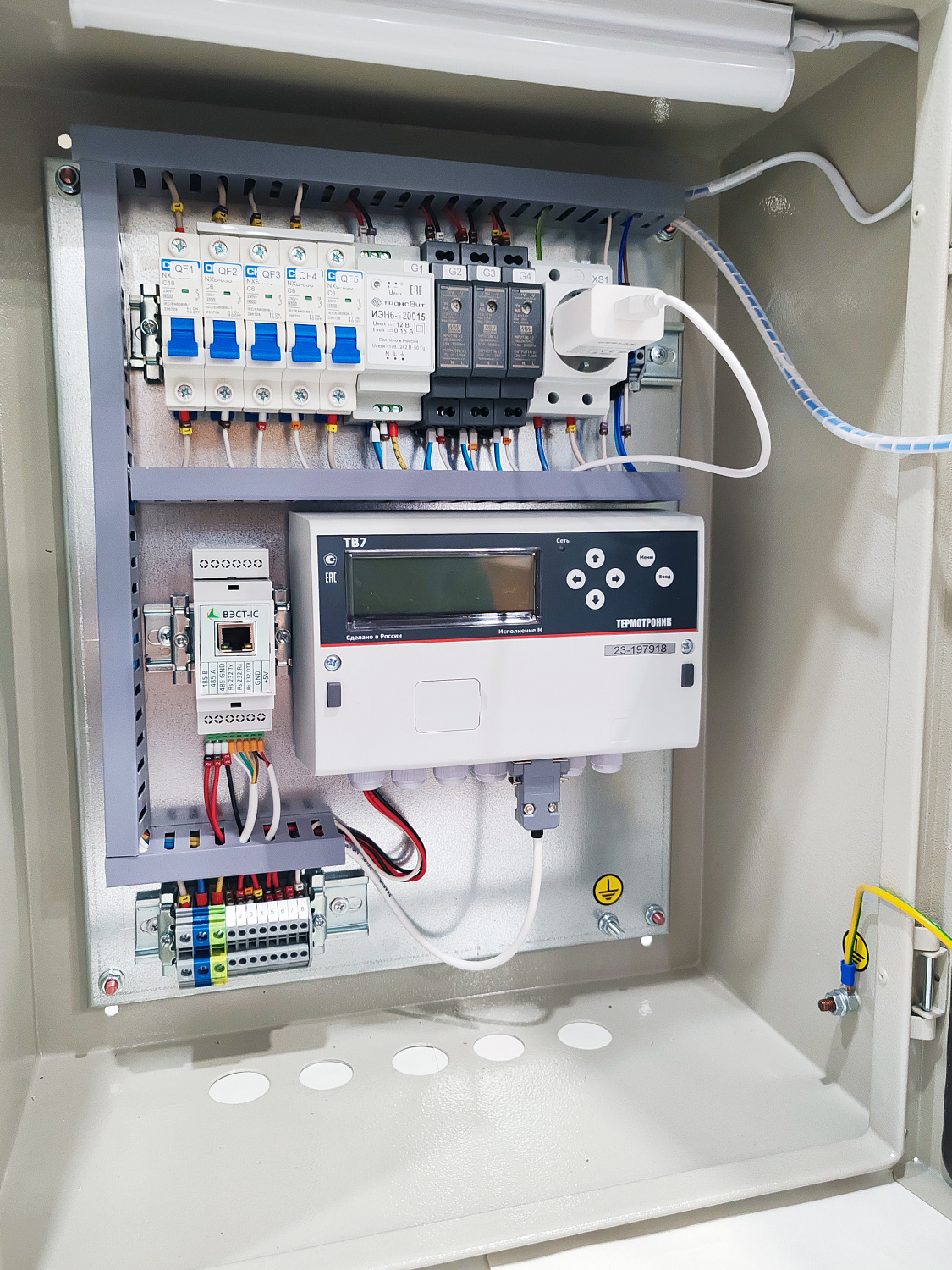 Щит учёта теплового пункта