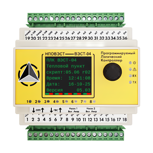 Внешний вид Программируемый логический контроллер "ВЭСТ-04"