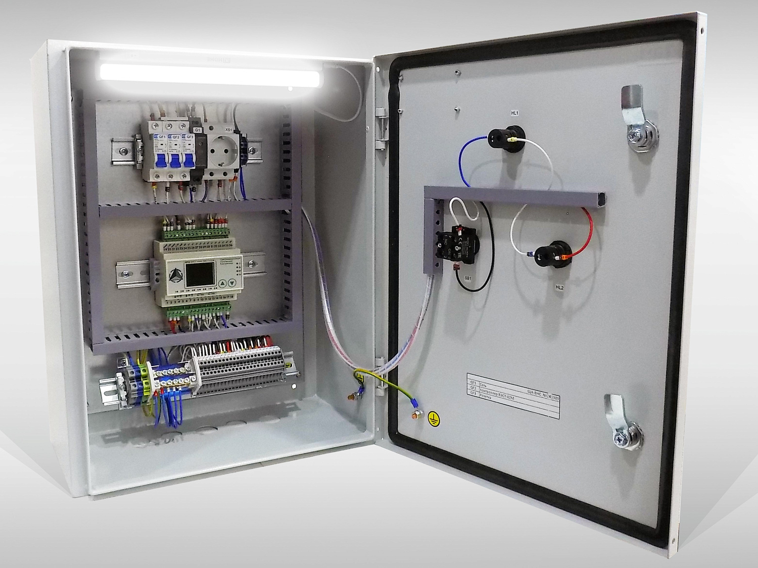 Комплект щитов ЩА-ВНС, ЩС-ВНС для 2-х насосов